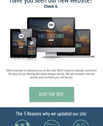 SDA's Launch Email